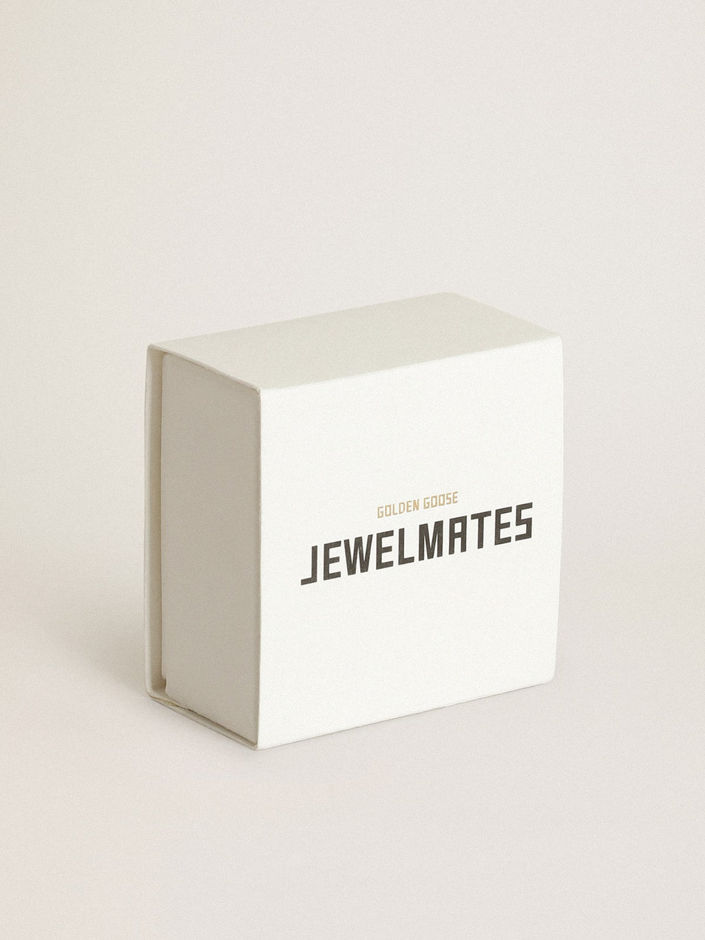 Women's stud earrings in antique gold color| Golden Goose