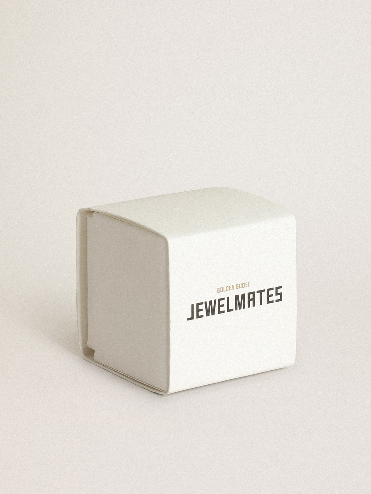 Women's cubic charms in antique gold color with letters of the alphabet| Golden Goose