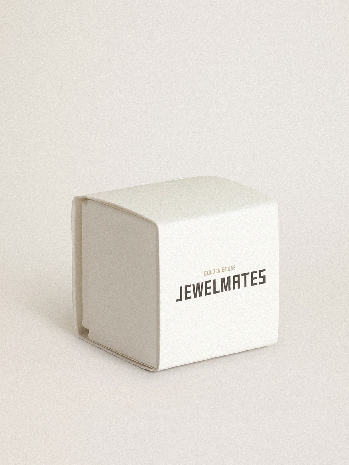 Women's ring in antique gold color with hidden message| Golden Goose